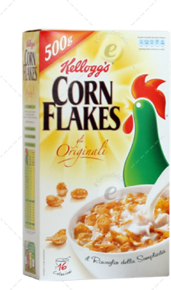 Kelloggs Corn Flakes Download - Kellogg's Corn Flakes 500 Gm (1000x1000), Png Download