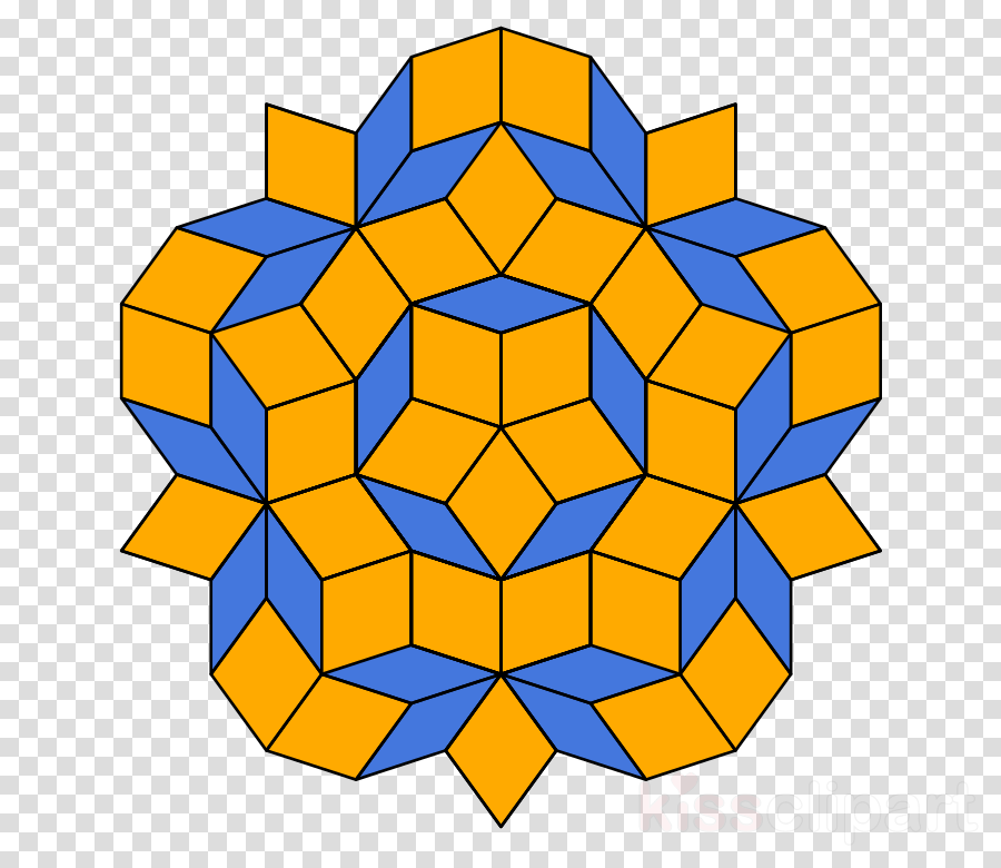Teselado De Penrose Clipart Penrose Triangle Penrose - Teselado (900x780), Png Download