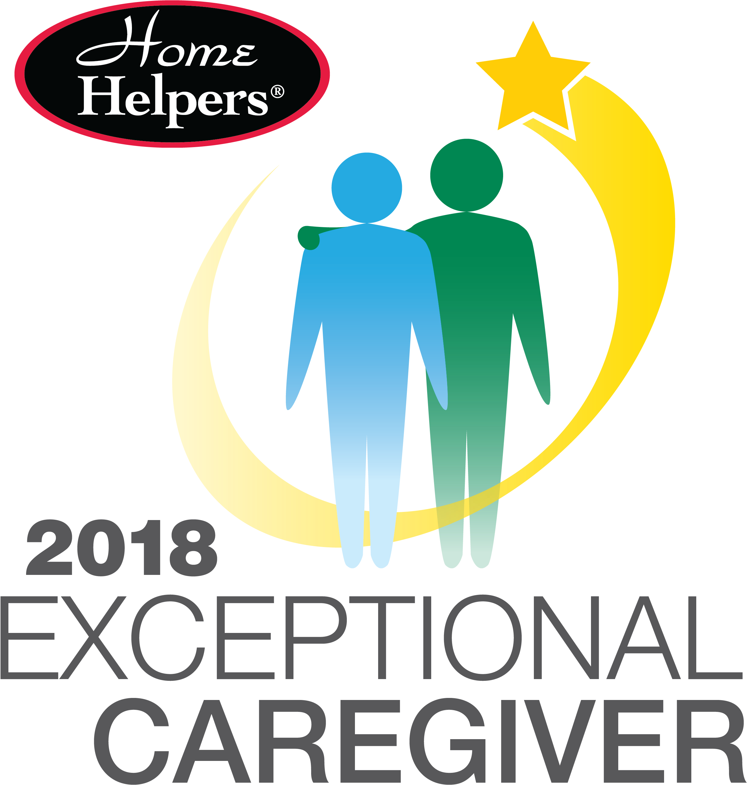 2108 Exceptional Caregiver Awards - Home Helpers (2724x2785), Png Download