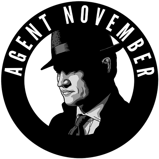 A Park And Recognizable Only By Their Trilby - Agent November (568x852), Png Download