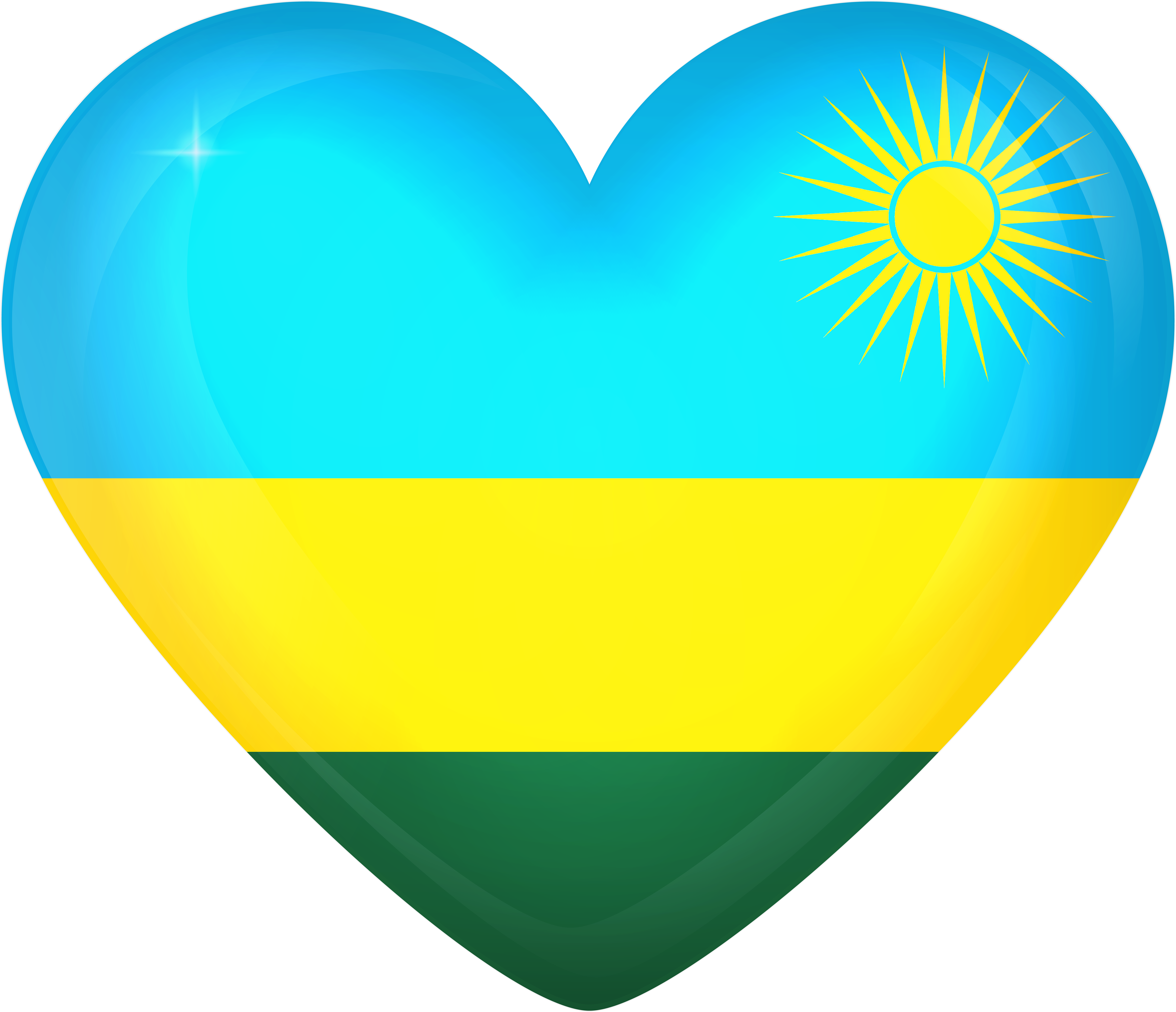 Rwanda Flag (6000x5238), Png Download