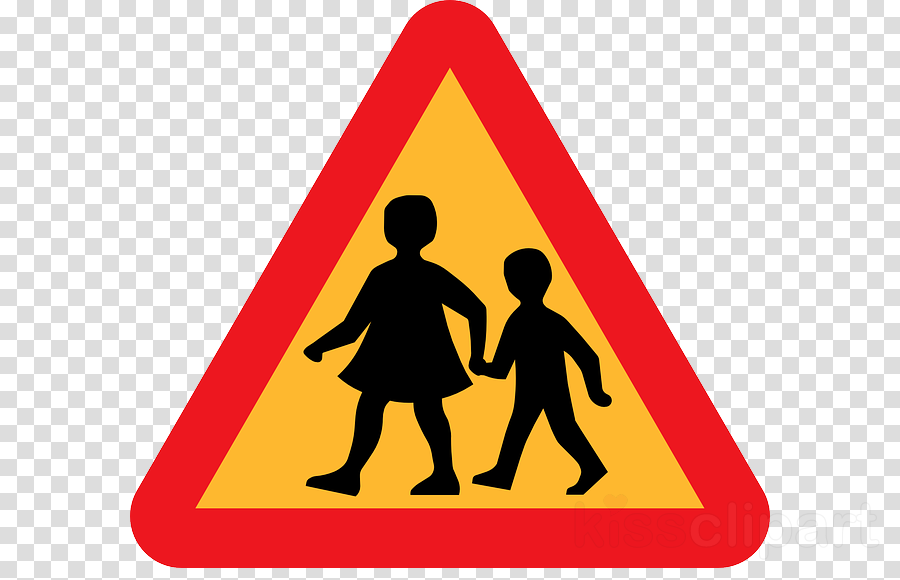 Clip Art Pedestrian Signs (900x580), Png Download