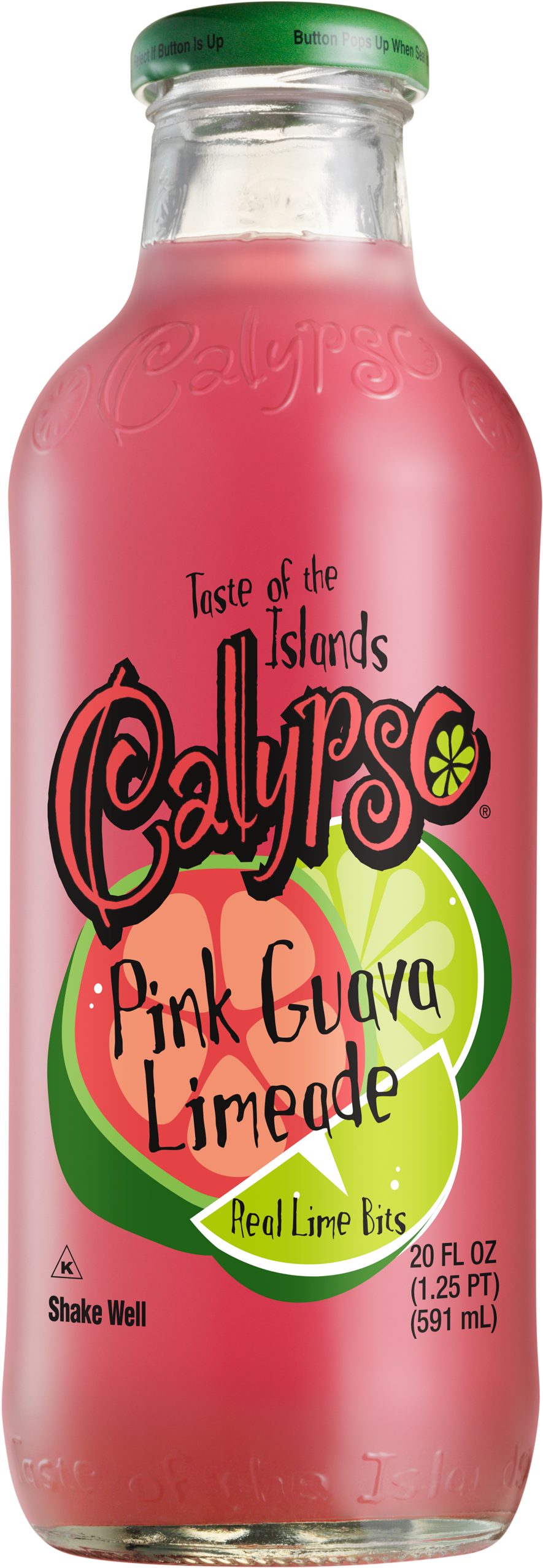 Calypso Pink Guava Limeade (1500x3000), Png Download