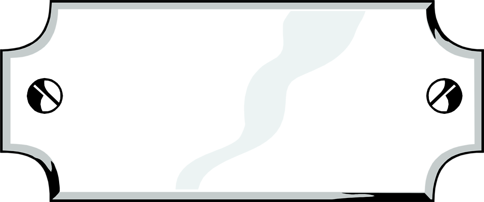 Blank Plaques Cliparts (958x401), Png Download