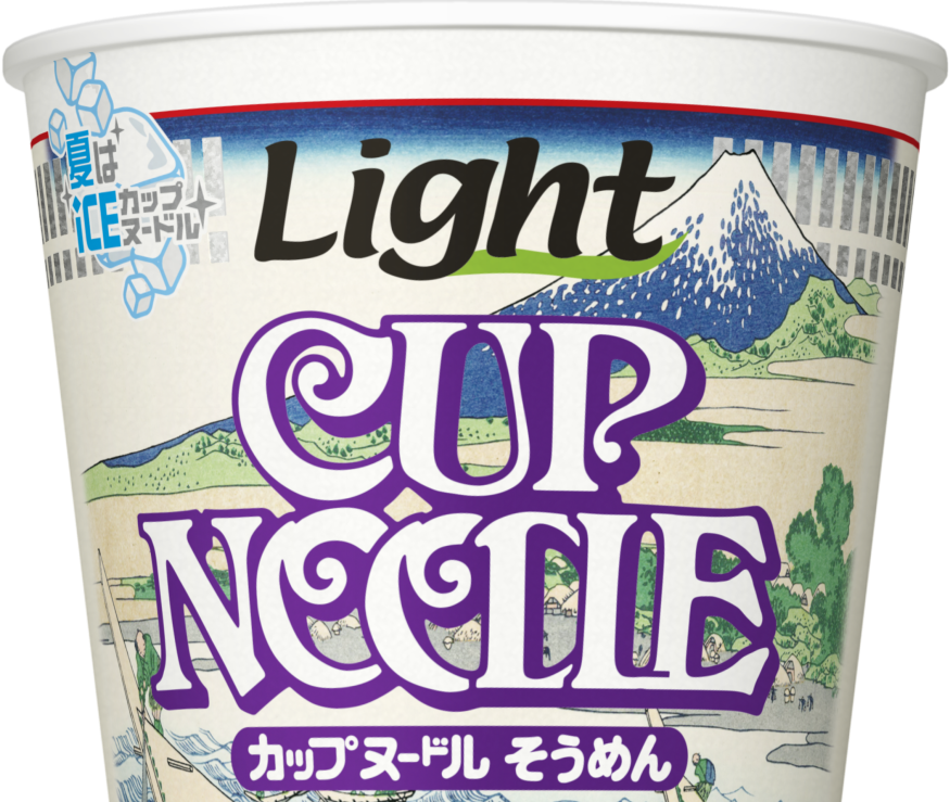 Nissin Cup Noodles - Nissin Cup Noodles Light (875x739), Png Download