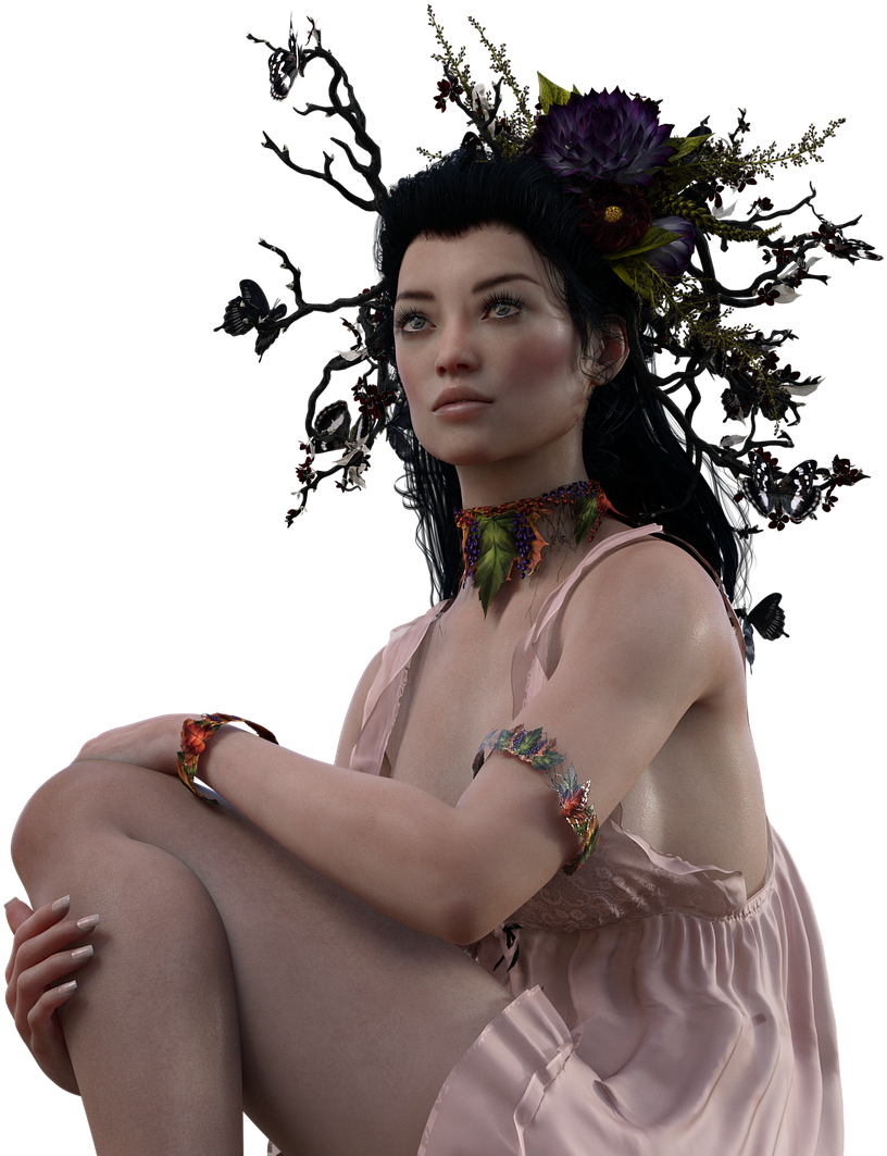 Portrait,woman,fee,fairy - Photo Shoot (1280x1066), Png Download