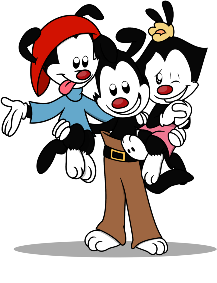 Animaniacs Png - Men Animaniacs Design Cool White Tops By Mjensen (827x967), Png Download