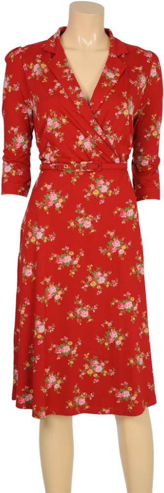 King Louie - Day Dress (605x1000), Png Download