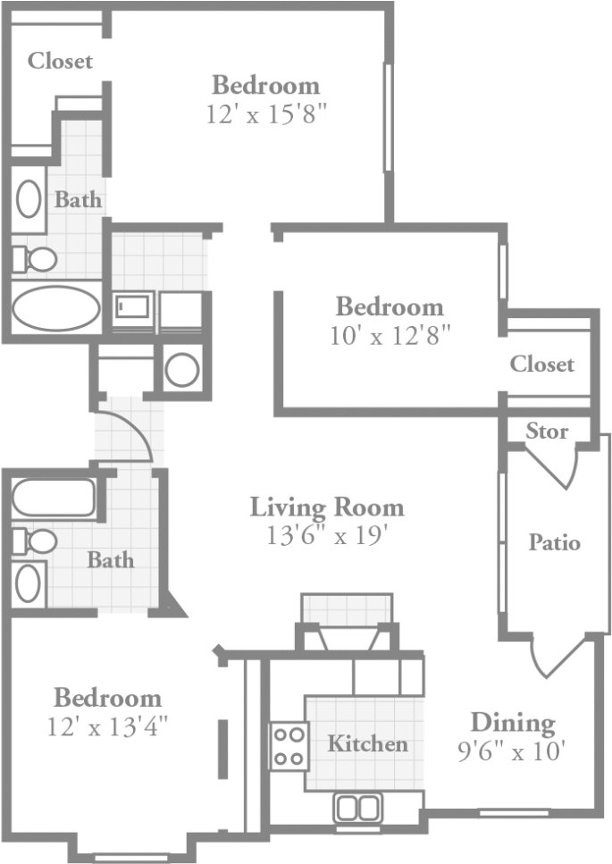 Ambassador Style - Reserve At Ormond Apartments (1180x966), Png Download