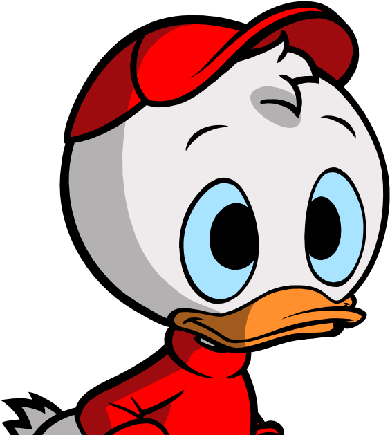 Huey - Ducktales Red (628x628), Png Download