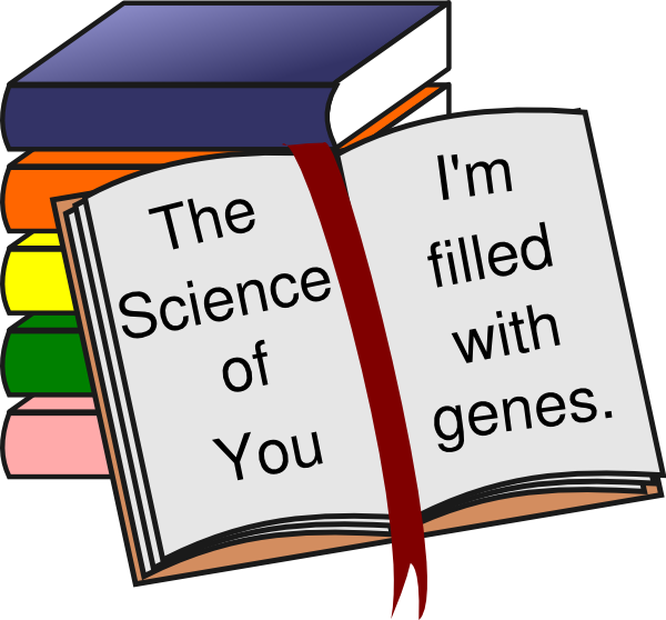 Science Clip Art At Clker - Clip Art Books (600x558), Png Download