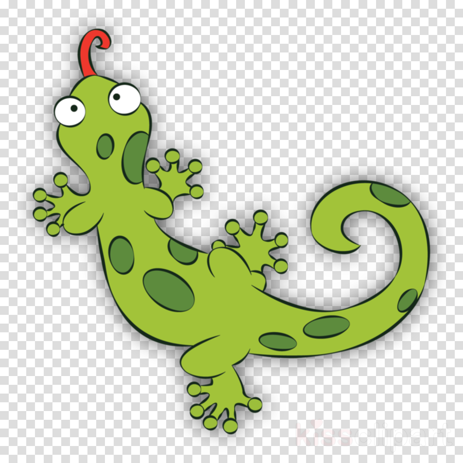 Cartoon Lizard Transparent Clipart Lizard Chameleons - They Have A Lizard Dibujos (900x900), Png Download