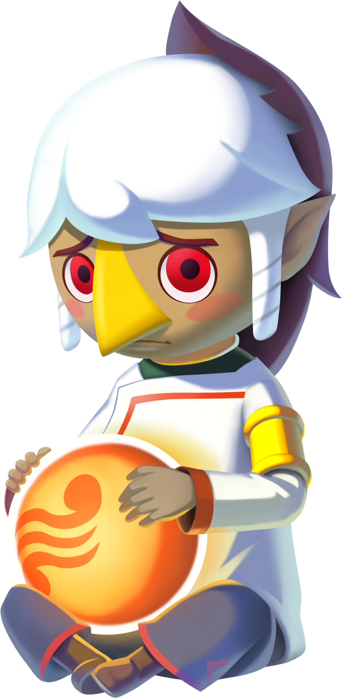 Legend Of Zelda Wind Waker Komali (1200x2448), Png Download