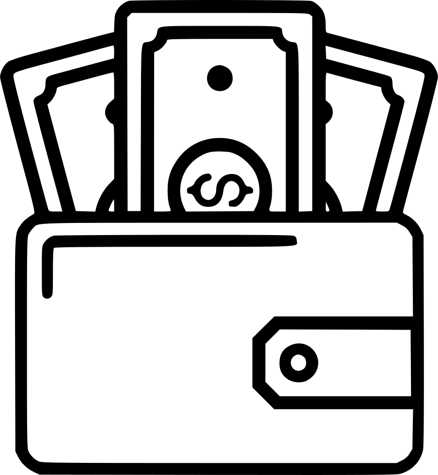 Download Download Purse Payment Money Cash Currency Notes Svg Pocket Money Icon Png Png Image With No Background Pngkey Com
