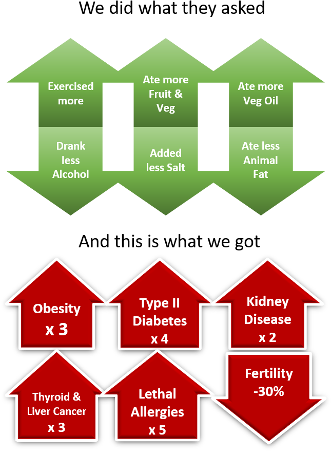 How The Healthy Eating Guidelines Have Destroyed Our - Health (660x912), Png Download