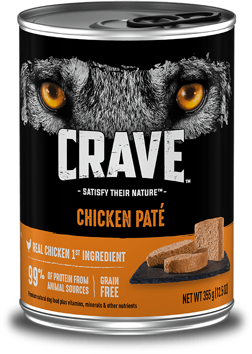 Header Chicken Desktop New - Crave Chicken Pate Dog Food 12.5 Oz. Can (690x747), Png Download
