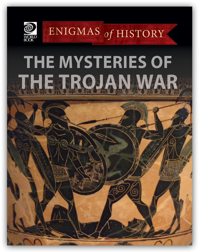 The Mysteries Of The Trojan War - Black Figure Pottery Ancient Greece (1000x1000), Png Download