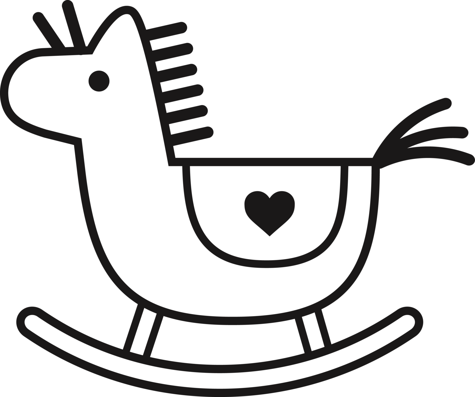 목마 Png 무료다운로드- Wooden Horse Png - Furniture (1560x1303), Png Download