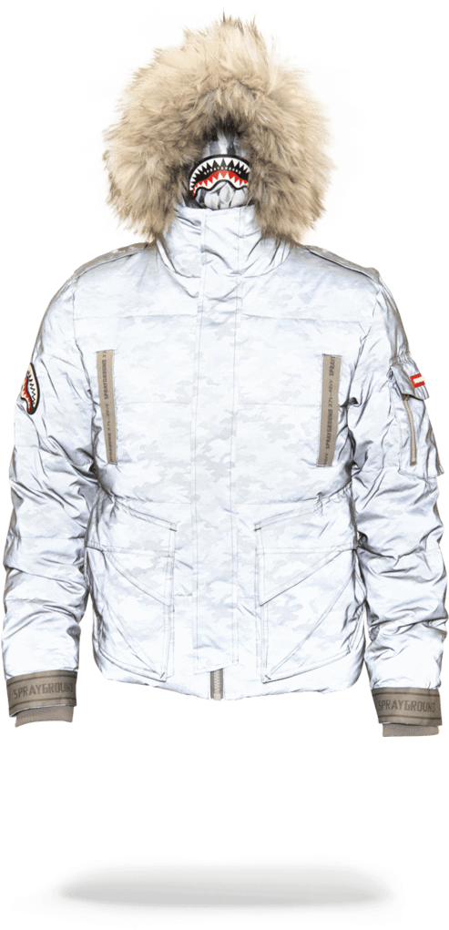 Sprayground- 3m Chopper Outerwear - Sprayground Parka (900x1148), Png Download