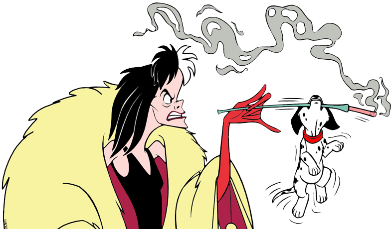 Cruella De Vil Png - Cruella De Vil And Puppies (786x460), Png Download