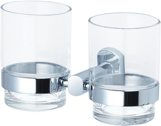 Glass Holder Cube Way, Chrome - Optima Držák Skleniček Cube Way, Chrom Spi47 (709x543), Png Download