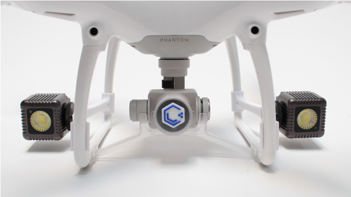 Drone Mounts For Dji Phantom 4 - Lume Cube Phantom 4 (700x700), Png Download