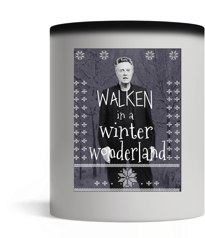 Walken Ugly Sweater Baby Onesies (800x800), Png Download
