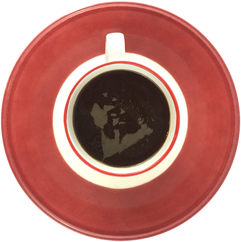 Coffee, Coffee, Plate, Cup, Breakfast, Cafe - Breakfast (960x1280), Png Download