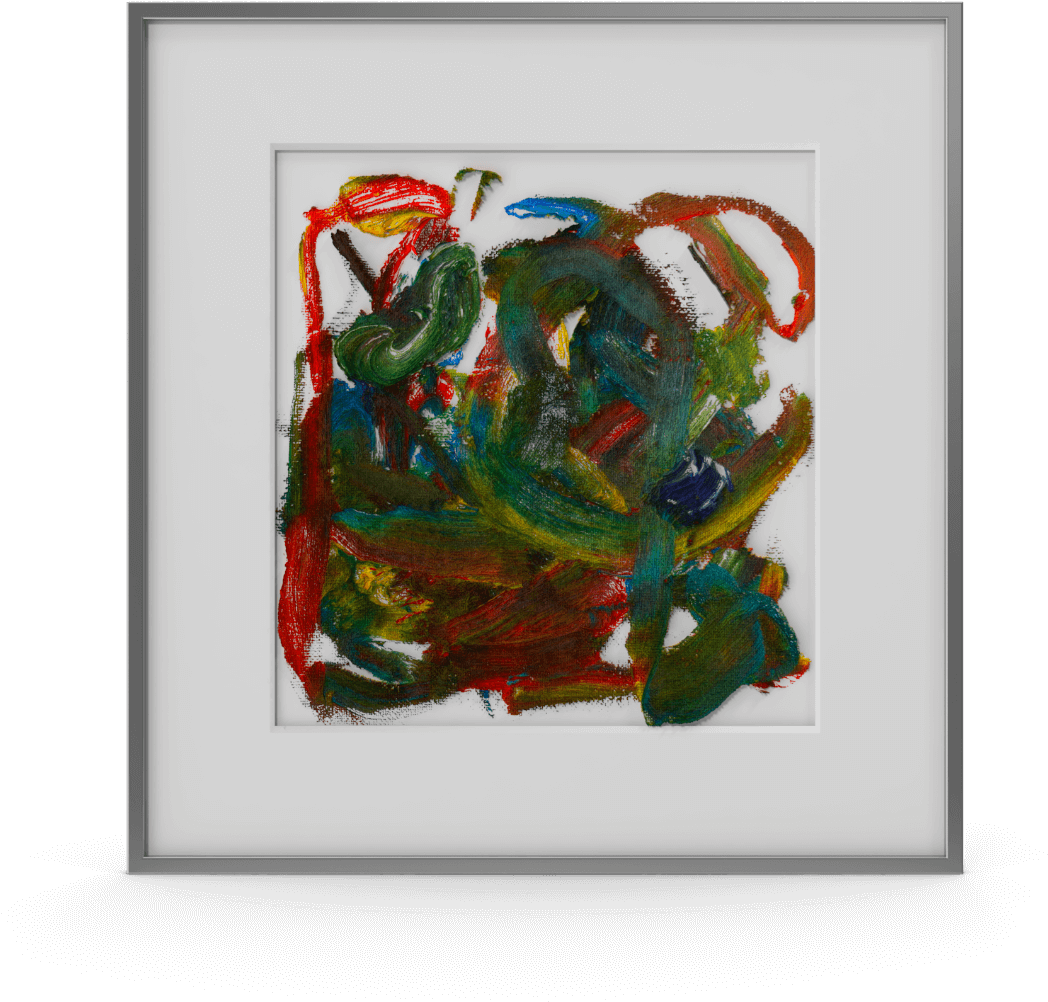 Abstract Painting - Club Chair (1450x1450), Png Download