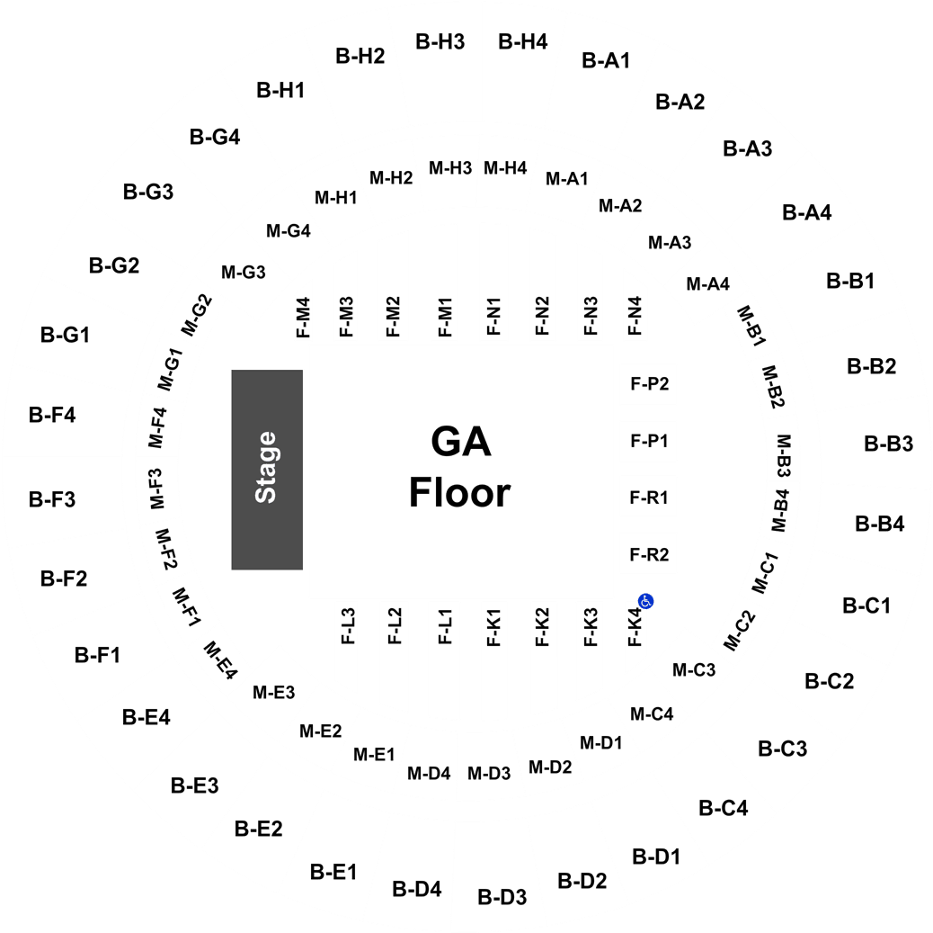 Nashville Municipal Auditorium Row G1 (1050x1050), Png Download