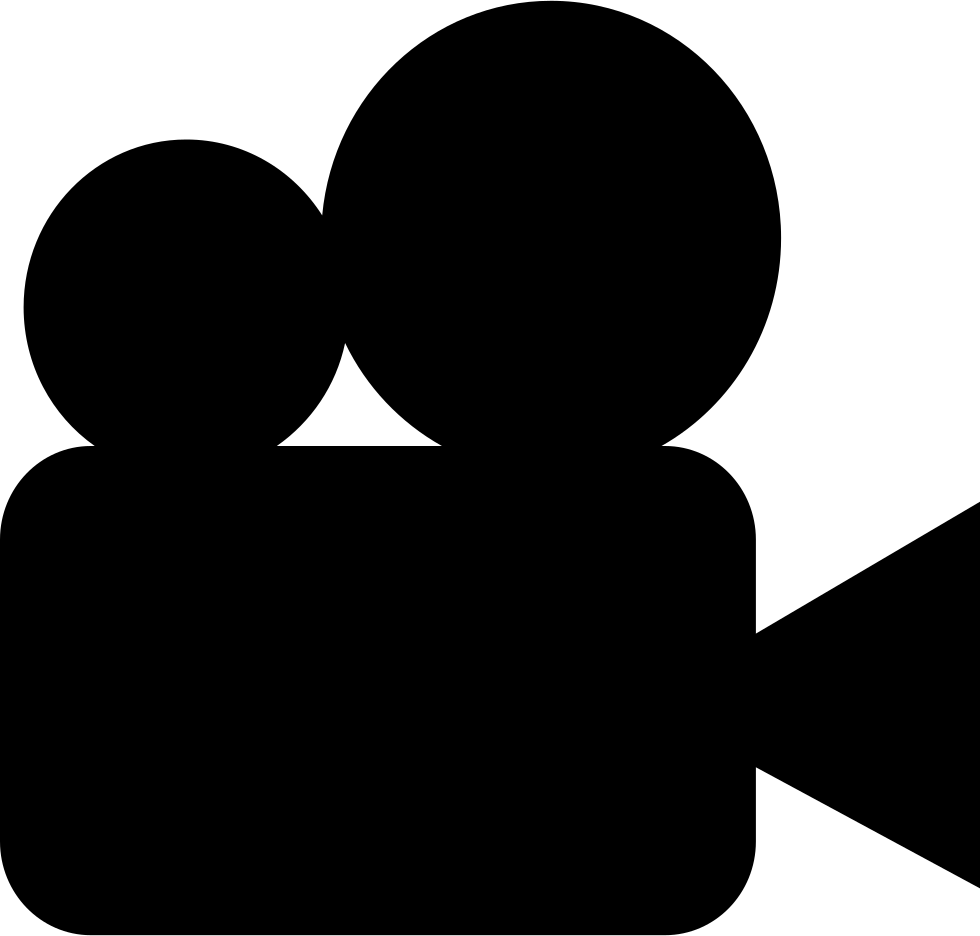 Videotape Comments - Video Camera Icon Svg (980x936), Png Download