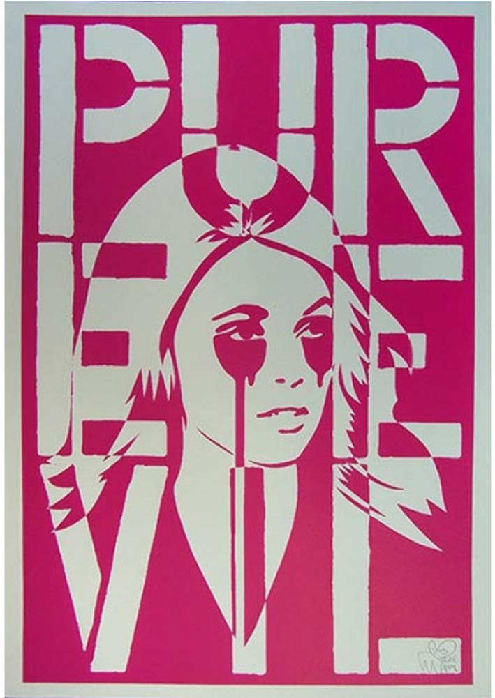 Hover / Press To Zoom - Framed Roman Polanski S Nightmare (silkscreen Signed (1000x1000), Png Download