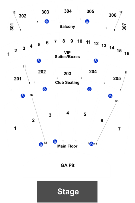 Comerica Theater Section 5 Row 28 (525x720), Png Download