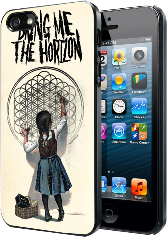 Bring Me The Horizon Samsung Galaxy S3 S4 S5 Note 3 - Frozen Iphone 10 Case (796x1024), Png Download