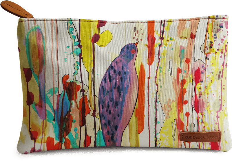 Dailyobjects Vers Le Ciel Carry-all Pouch Medium - Trademark Fine Art 'vers Le Ciel (square)' Graphic (800x800), Png Download