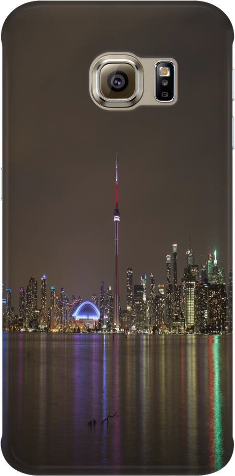 Hws Custom Toronto Night Lights Phone Case - Smartphone (1024x1024), Png Download