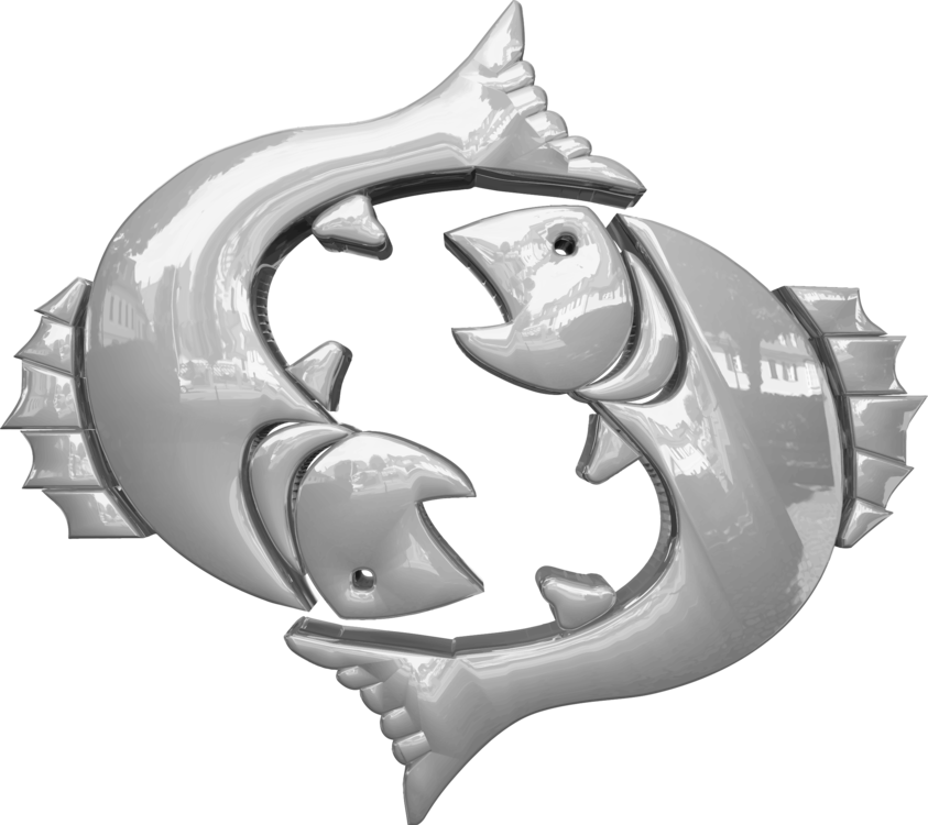 Zodiac Astrological Sign Horoscope Pisces Astrology - Pisces (843x750), Png Download