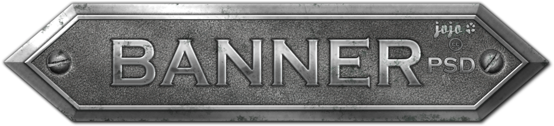Metal Banner Png (1088x735), Png Download