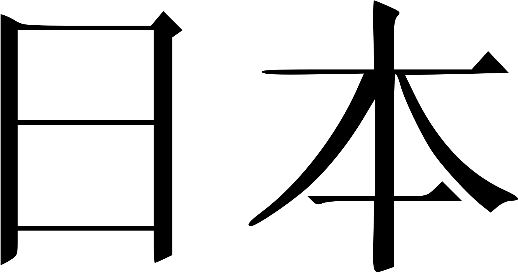 Три иероглифа