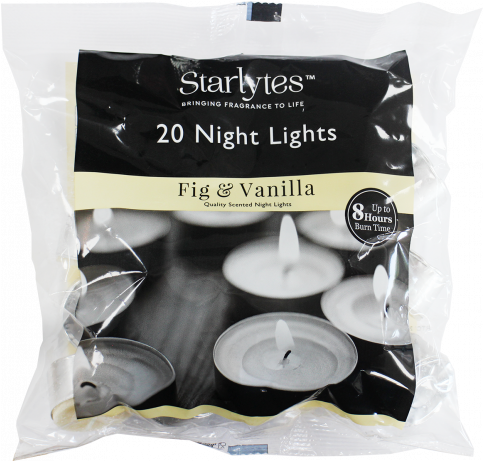 Starlytes Scented Fig & Vanilla Night Lights 20pk - Pocket Prayers Of Blessing (mcfarlane Jan) (736x460), Png Download