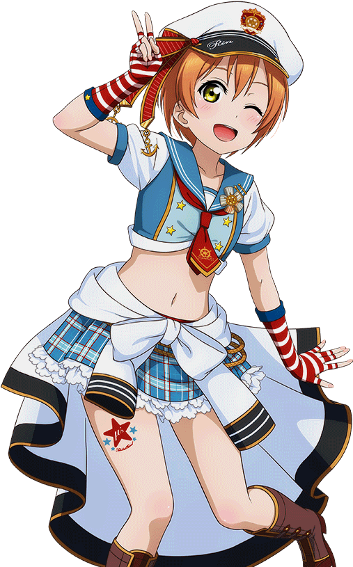 Transparent - Idolized - Love Live Rin Marine (1024x1024), Png Download