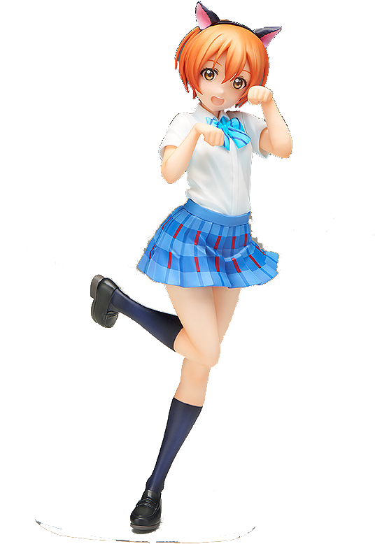 Rin Hoshizora - Love Live Rin Scale (550x800), Png Download