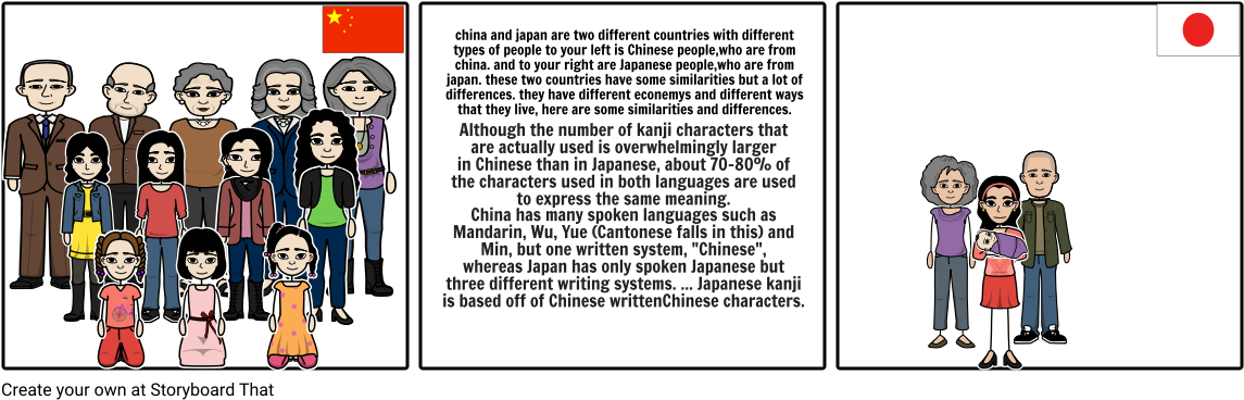 Schlock China And Japan - Cartoon (1164x385), Png Download