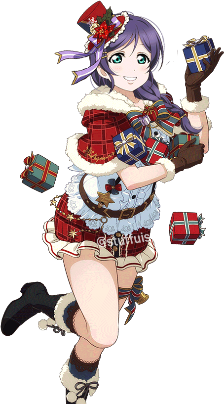 Ahhhh So Beautiful The Third One Is My Fave Though - Aqours Christmas Set Transparent Idolized Chika (1024x1024), Png Download