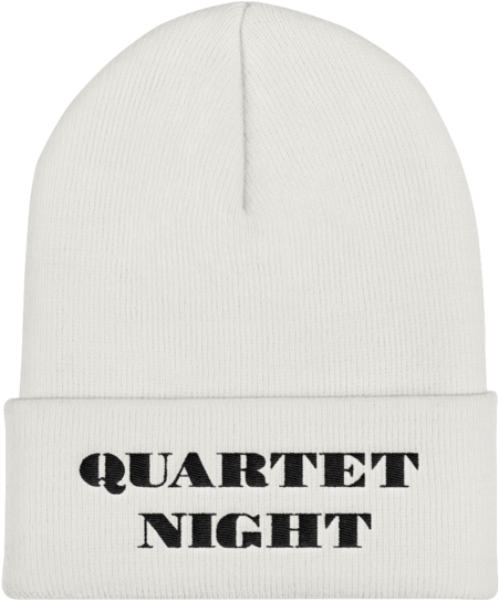 Quartet Night Cuffed Beanie - Beanie (580x580), Png Download