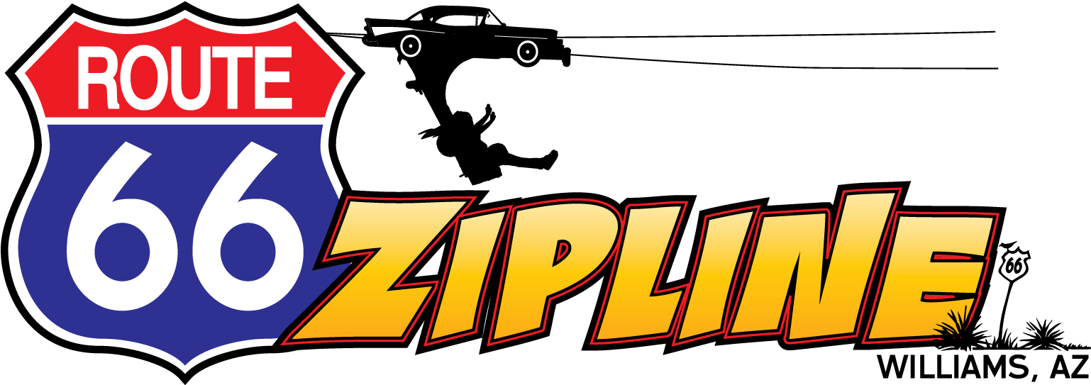 Route 66 Zipline (1600x600), Png Download