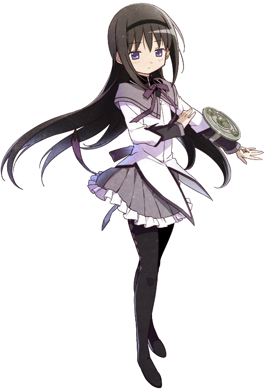 She Should Look More Like This - Homura Madoka Magica (545x800), Png Download