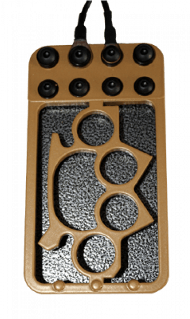 Tattooland Bavarian Custom Irons Footswitch Knuckle - Wood (650x650), Png Download