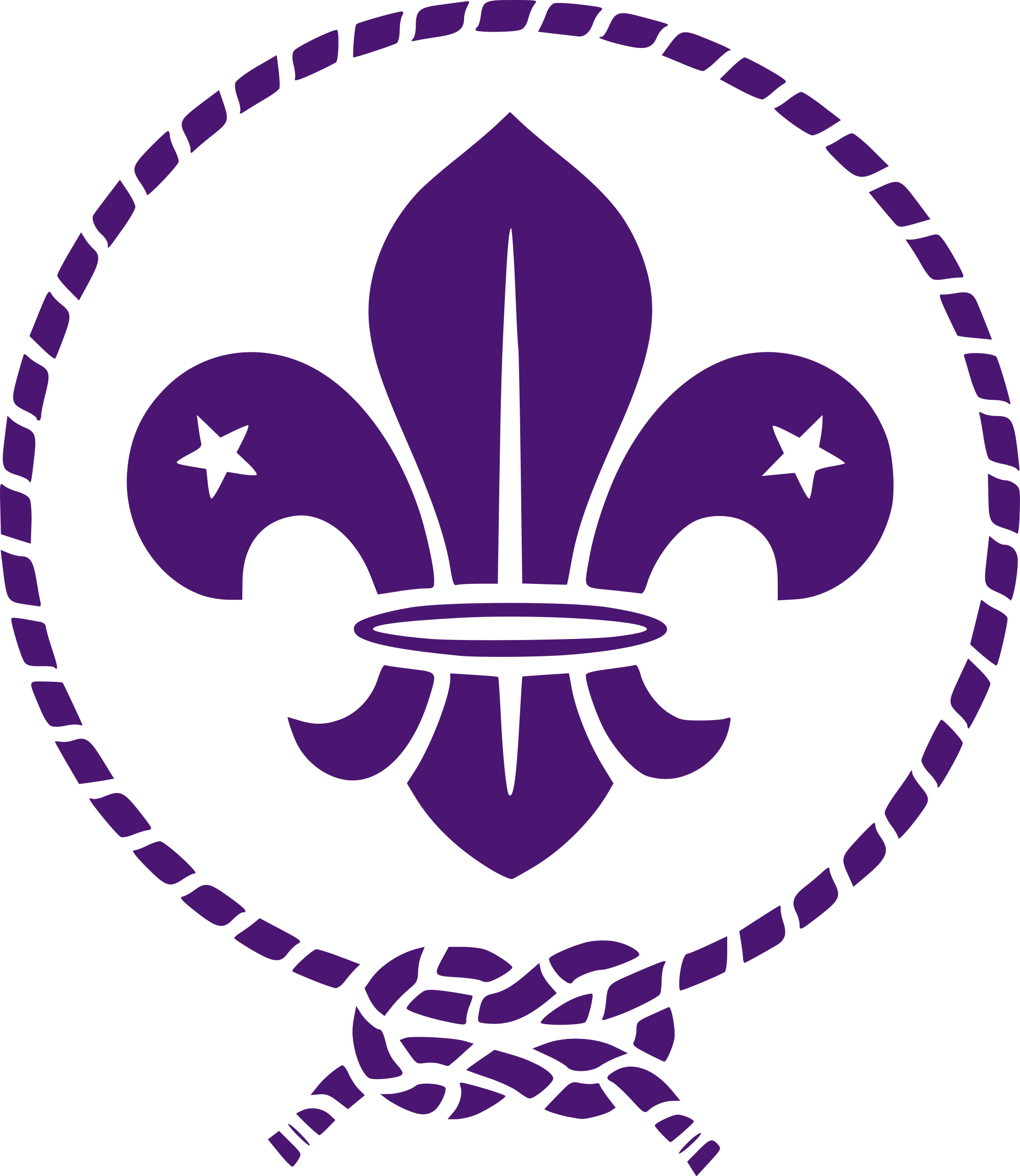 Previous - Scout Logo (2000x2306), Png Download