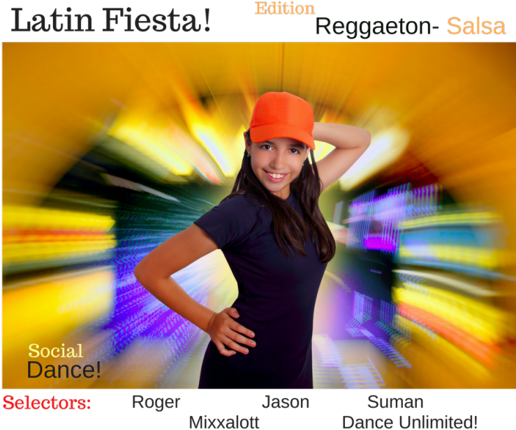 Free Entrance Latin Fiesta Reggaeton Salsa Edition - Reggaeton (750x628), Png Download